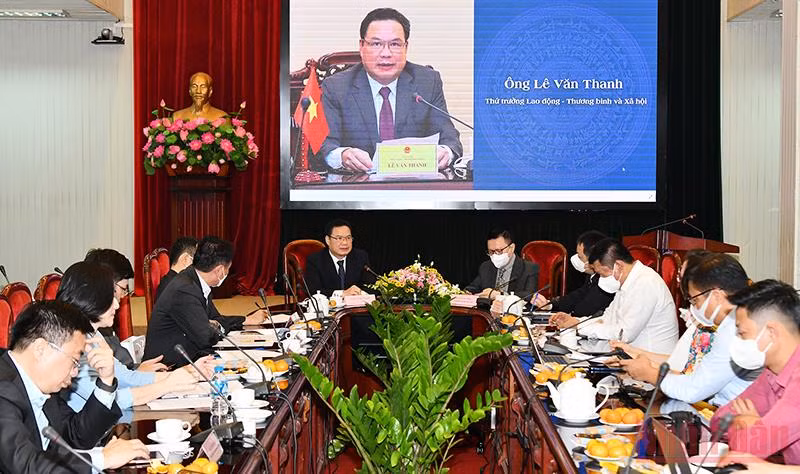 Tọa đàm trực tuyến về giải pháp hỗ trợ, ổn định thị trường lao động trong bối cảnh đại dịch -0