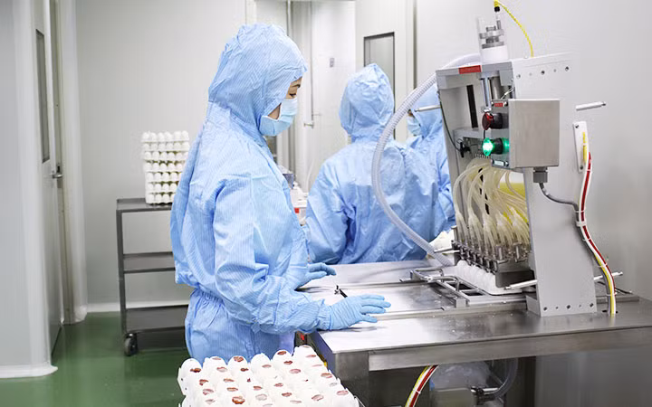 Sản xuất vắc-xin phòng cúm A(H5N1) Navet-Fluvac 2.