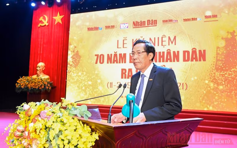 Trọng thể tổ chức lễ kỷ niệm 70 năm Ngày Báo Nhân Dân ra số đầu -0