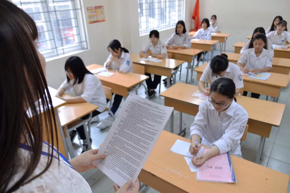 Học sinh Hà Nội chuẩn bị cho Kỳ thi lớp 10 THPT -0