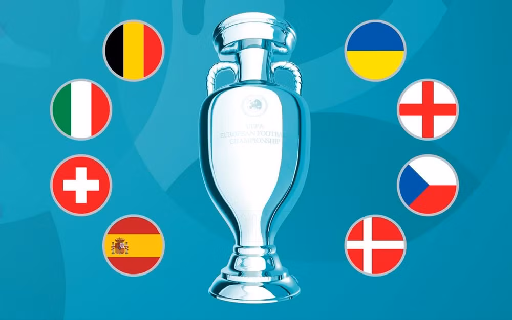 Điểm danh tám anh hào tại tứ kết Euro 2020