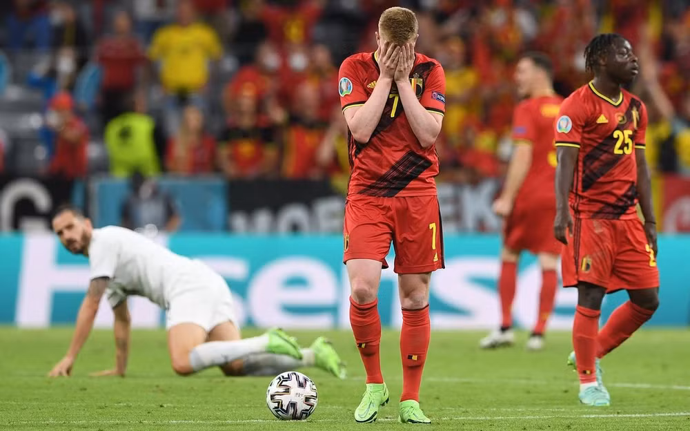 Thắng thuyết phục Bỉ, Italia hẹn Tây Ban Nha ở bán kết Euro 2020 -0