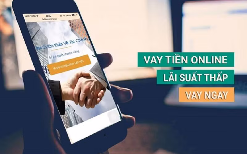 Cơ quan Công an khuyến cáo người dân cần cảnh giác khi vay tiền online thông qua các trang mạng xã hội. (Ảnh minh họa)