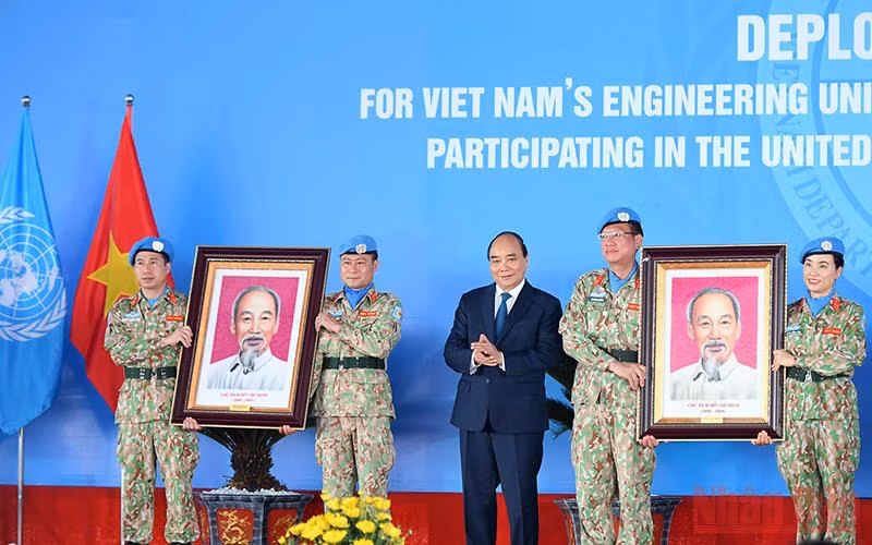 Chủ tịch nước chúc lực lượng thực hiện nhiệm vụ gìn giữ hòa bình Liên hợp quốc “chân cứng đá mềm”, “ra quân thắng lợi” -0