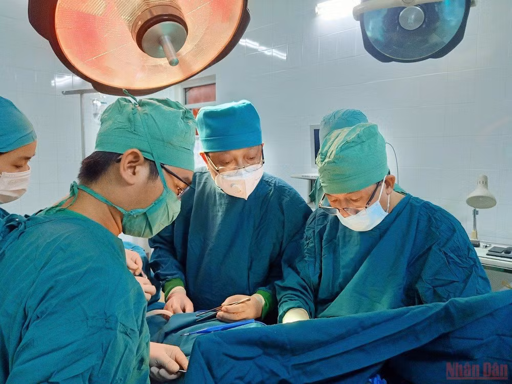 Bệnh nhân Nguyễn Quang K. được cứu chữa tại Bệnh viện Vũng Tàu.