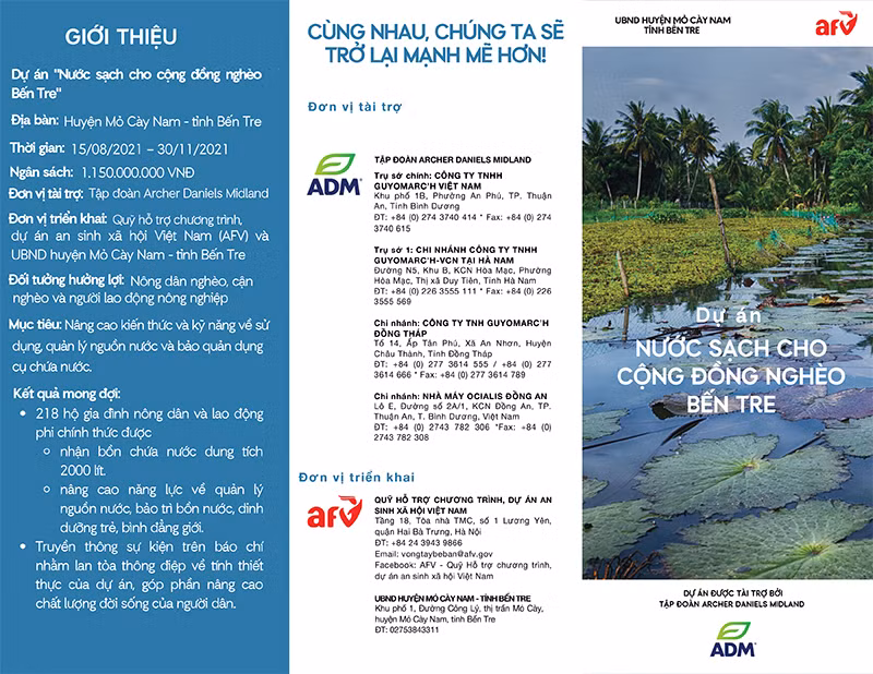 Tặng 218 bồn chứa nước trị giá hơn 1 tỷ đồng cho các gia đình khó khăn tại Bến Tre -0