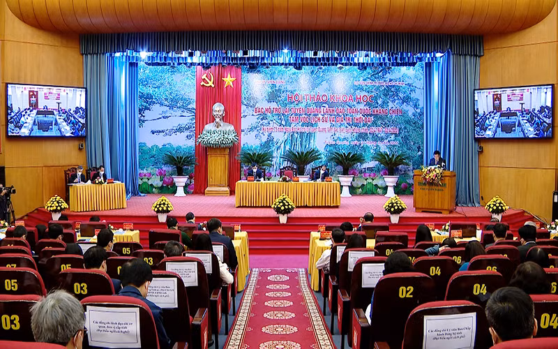 Quang cảnh hội thảo.