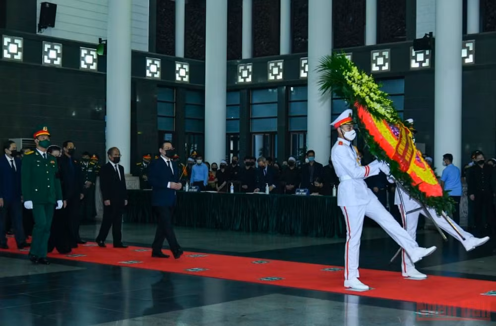Cử hành trọng thể Lễ tang Đại tướng Phùng Quang Thanh -0