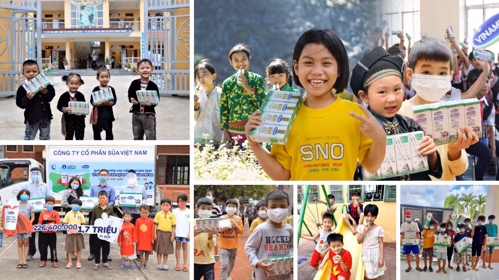 Vinamilk tiếp tục lan tỏa thông điệp 
