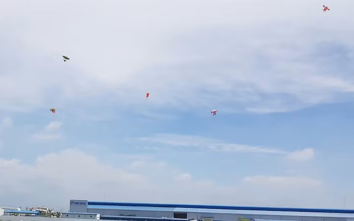 Có 60 câu lạc bộ tham dự Liên hoan Diều toàn quốc lần thứ nhất.