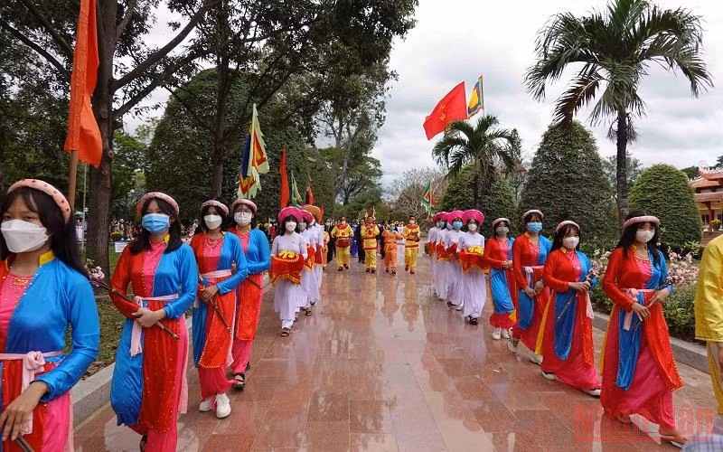 Lễ kỷ niệm 233 năm Chiến thắng Ngọc Hồi - Đống Đa tại tỉnh Bình Định.