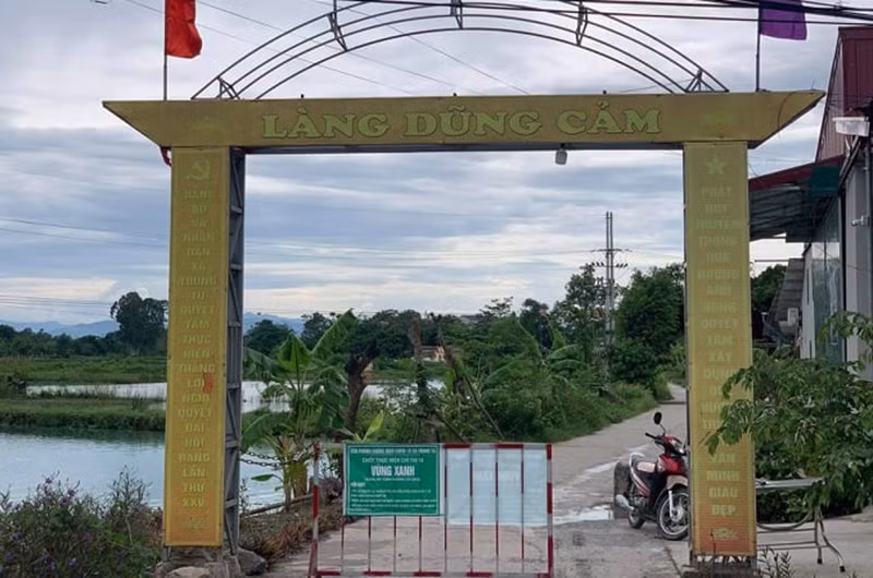 Khu vực phát hiện thi thể anh N.T.Đ.