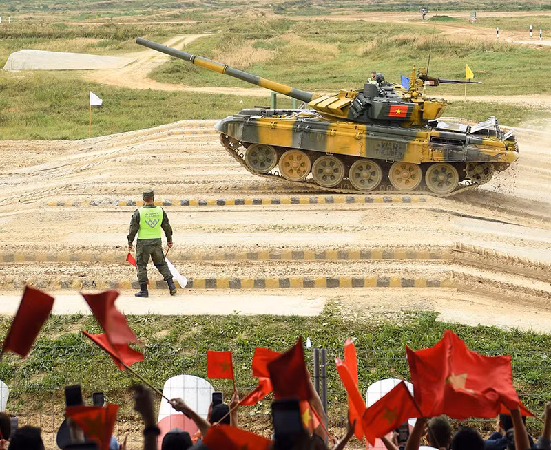 Đội tuyển Xe tăng QĐND Việt Nam xuất sắc đoạt Huy chương vàng tại Army Games 2020 -0