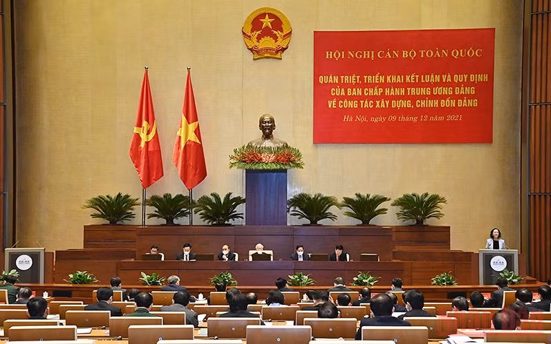 Quán triệt, triển khai Kết luận và Quy định của Trung ương về đẩy mạnh xây dựng, chỉnh đốn Đảng -0
