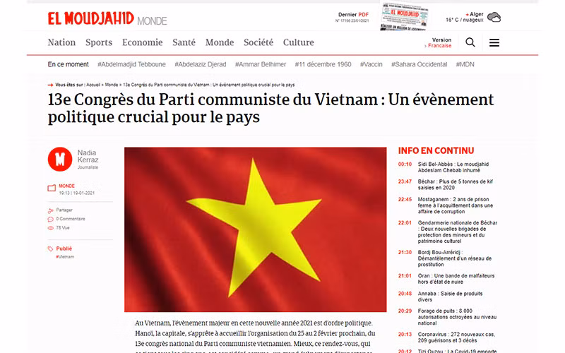 Mốc son mới trong sự phát triển của Việt Nam