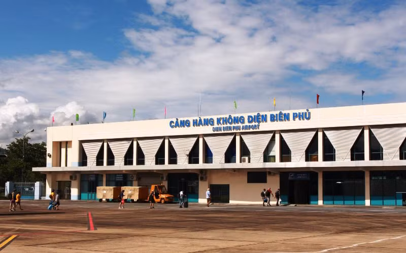 Cảng hàng không Điện Biên Phủ. (Ảnh: Lê Lan)