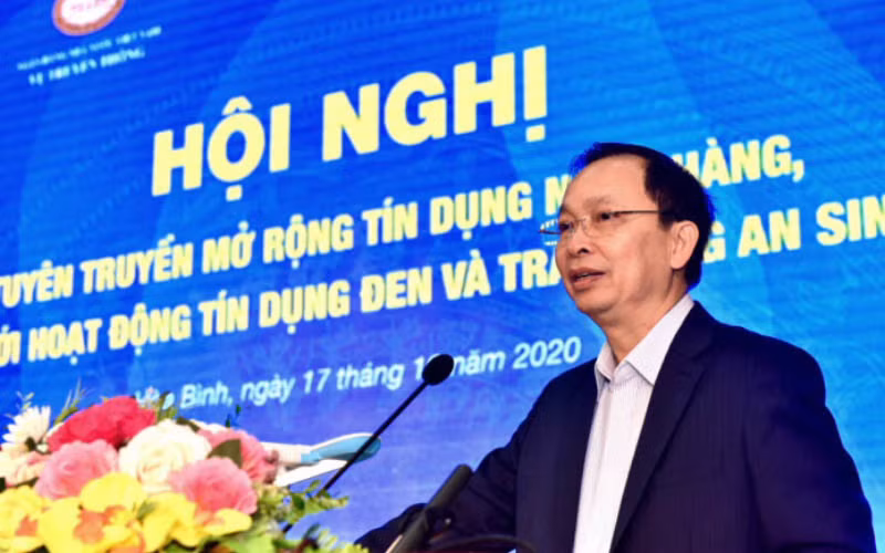 Phó Thống đốc thường trực NHNN Đào Minh Tú phát biểu chỉ đạo Hội nghị