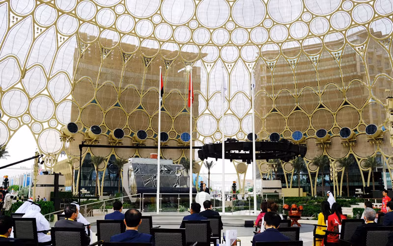 Lễ khai mạc Ngày Quốc gia Việt Nam tại EXPO 2020 Duabai (Ảnh: Nguyễn Nam)