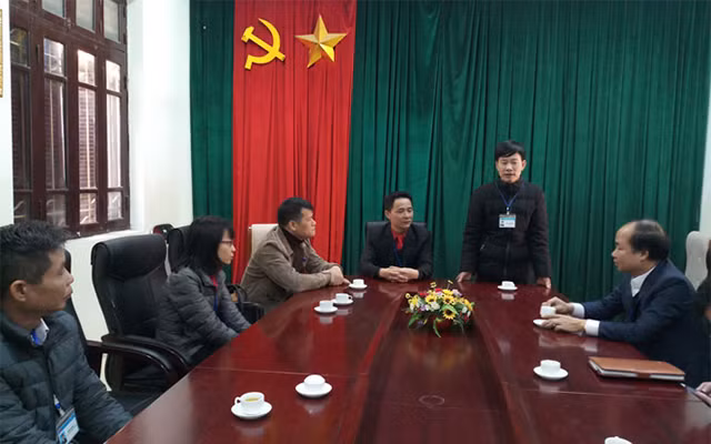 Kiểm tra công vụ tại xã Ngọc Hồi, huyện Thanh Trì năm 2020. (Ảnh: HIỀN THU)