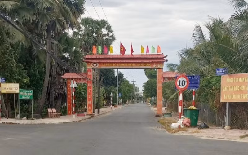 Người dân xã Nhơn Hưng sẽ thực hiện giãn cách xã hội trong chiều nay.