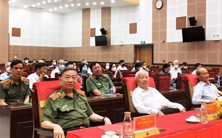 Các đại biểu dự buổi gặp mặt. (Ảnh: Bộ Công an)