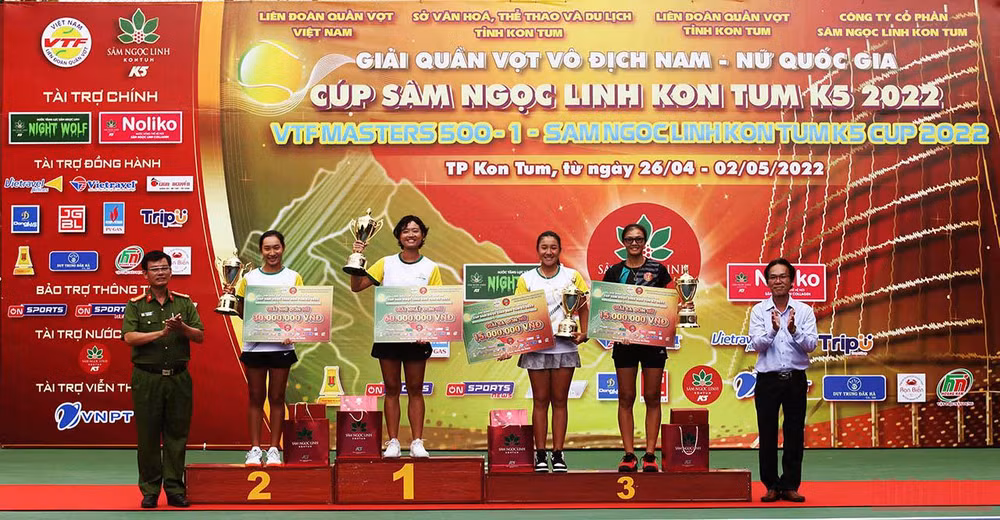 Bế mạc Giải quần vợt vô địch nam-nữ quốc gia năm 2022 -0