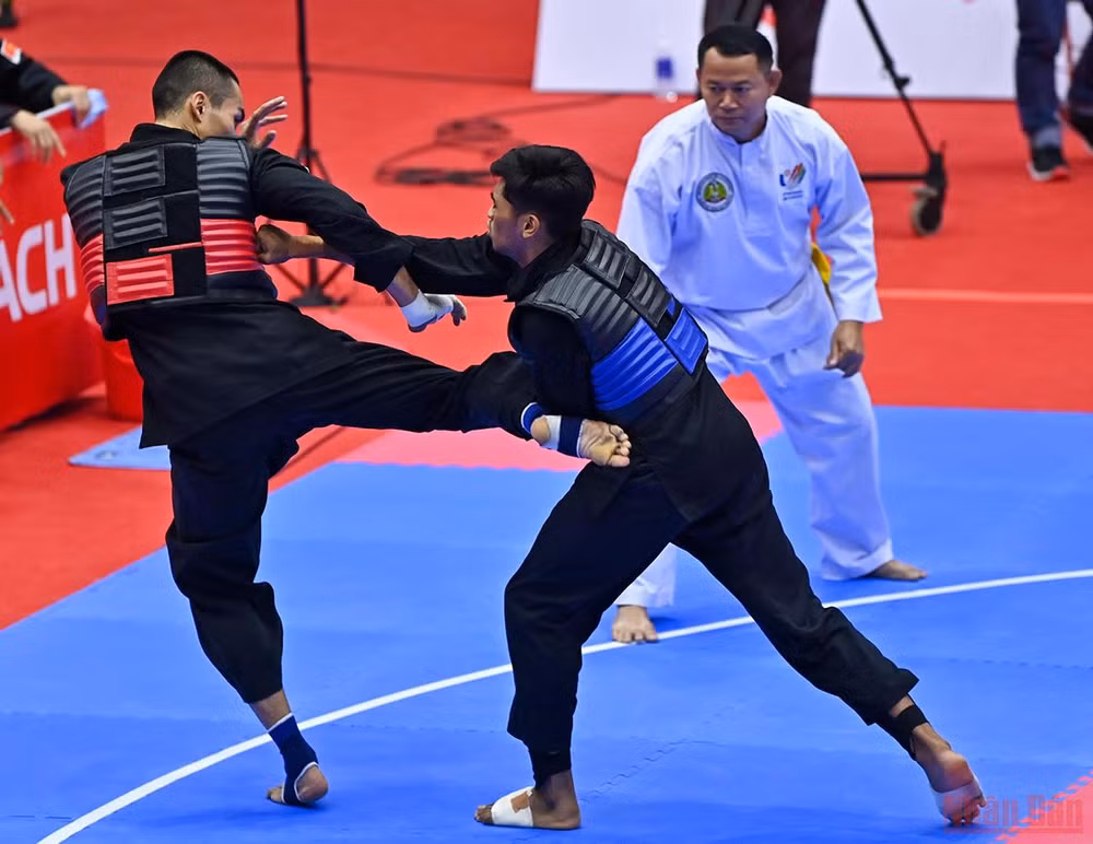 Thu Nghĩa, Đình Nam mang về Huy chương Vàng cho Pencak Silat -4