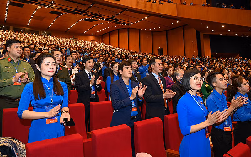 Đoàn TNCS Hồ Chí Minh lần thứ ba đón nhận Huân chương Hồ Chí Minh -0