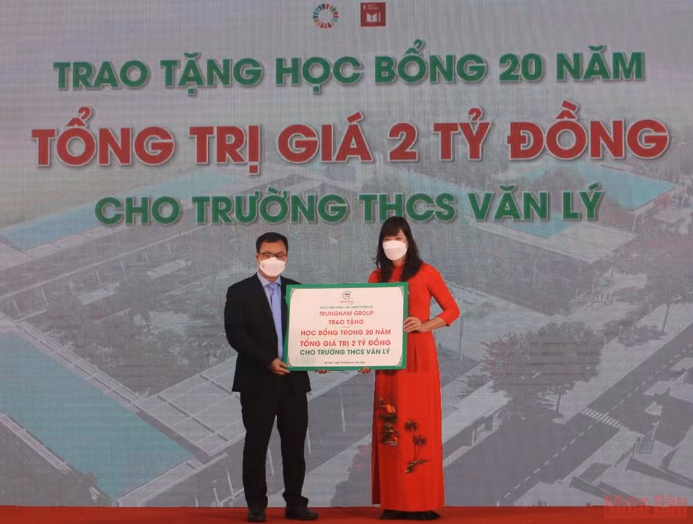 Khánh thành trường trung học cơ sở hiện đại nhất tỉnh Hà Nam -0