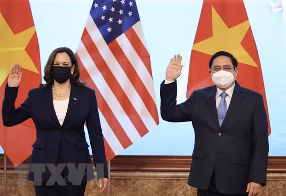 Thủ tướng tiếp Phó Tổng thống Hoa Kỳ Kamala Harris -0
