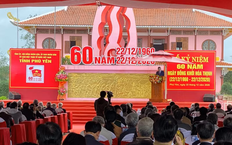 Phú Yên kỷ niệm 60 năm Ngày đồng khởi Hòa Thịnh