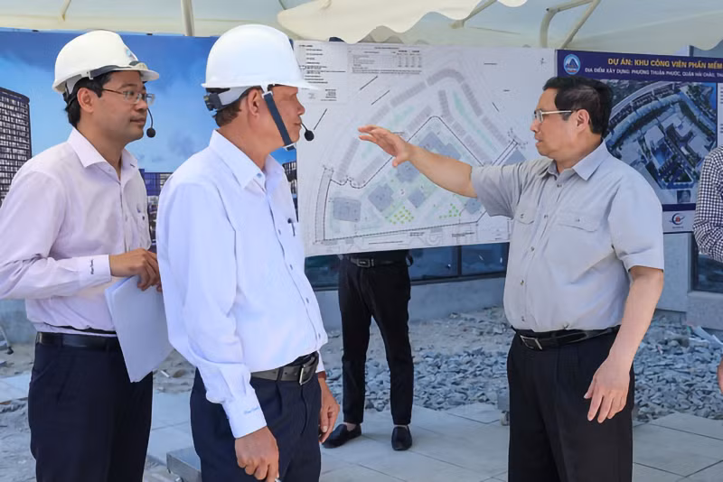 Thủ tướng Phạm Minh Chính thăm và làm việc tại Đà Nẵng -0