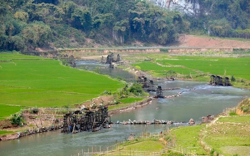 Vẻ đẹp cọn nước ở Điện Biên
