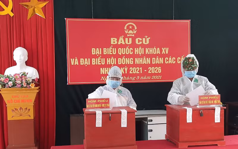 Công tác bầu cử được chuẩn bị chu đáo tại tất cả các khu vực, cả ở tâm dịch.