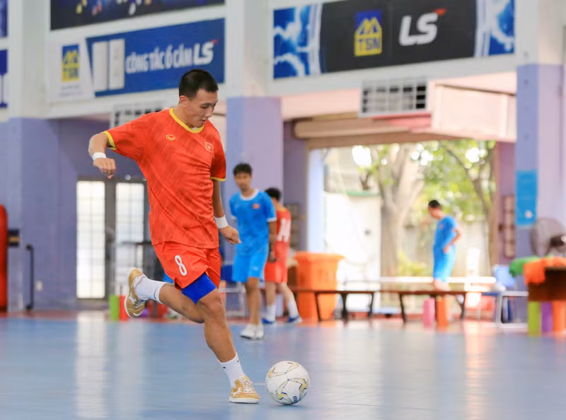 HLV Phạm Minh Giang tin tưởng ĐT Futsal Việt Nam sẽ vượt qua ĐT Lebanon -0