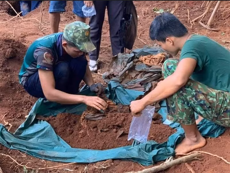Phát hiện, quy tập 22 phần mộ liệt sĩ -0