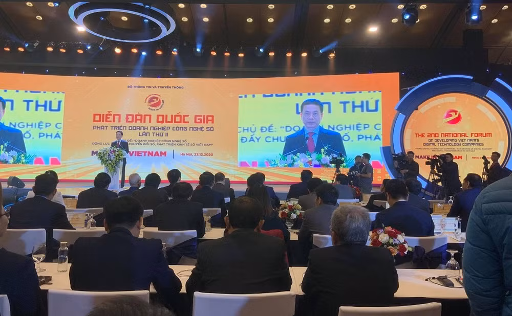 Bộ trưởng TT-TT Nguyễn Mạnh Hùng: "Không Make in Viet Nam không thể đi ra thế giới”.