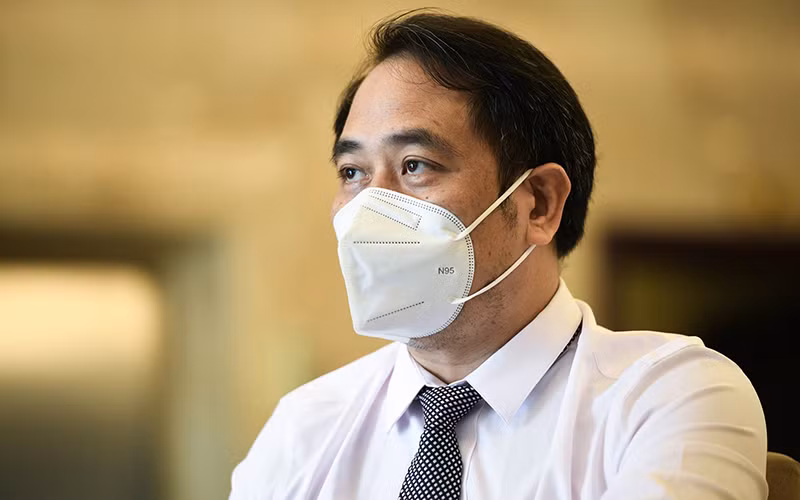 BS Nguyễn Trung Cấp, Phó Giám đốc BV Bệnh Nhiệt đới Trung ương.