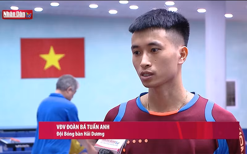 Giải vô địch bóng bàn toàn quốc Báo Nhân Dân - Cây vợt trẻ xuất sắc