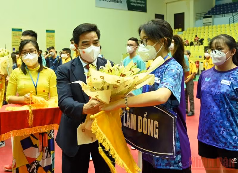 Khai mạc Giải vô địch bóng bàn quốc gia Báo Nhân Dân lần thứ 39 tranh Cúp PetroVietnam - PVCFC năm 2021 -0