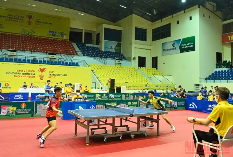 Khai mạc Giải vô địch bóng bàn quốc gia Báo Nhân Dân lần thứ 39 tranh Cúp PetroVietnam - PVCFC năm 2021 -0