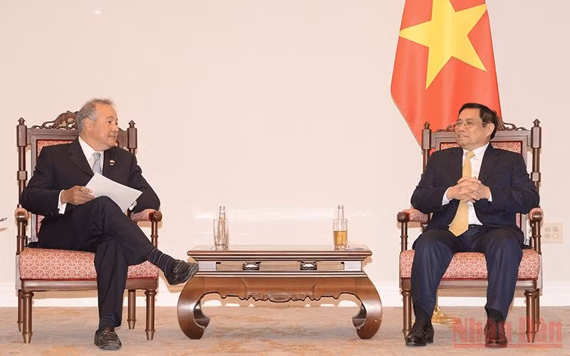 Thủ tướng Phạm Minh Chính tiếp một số tập đoàn hàng đầu của Hoa Kỳ -0