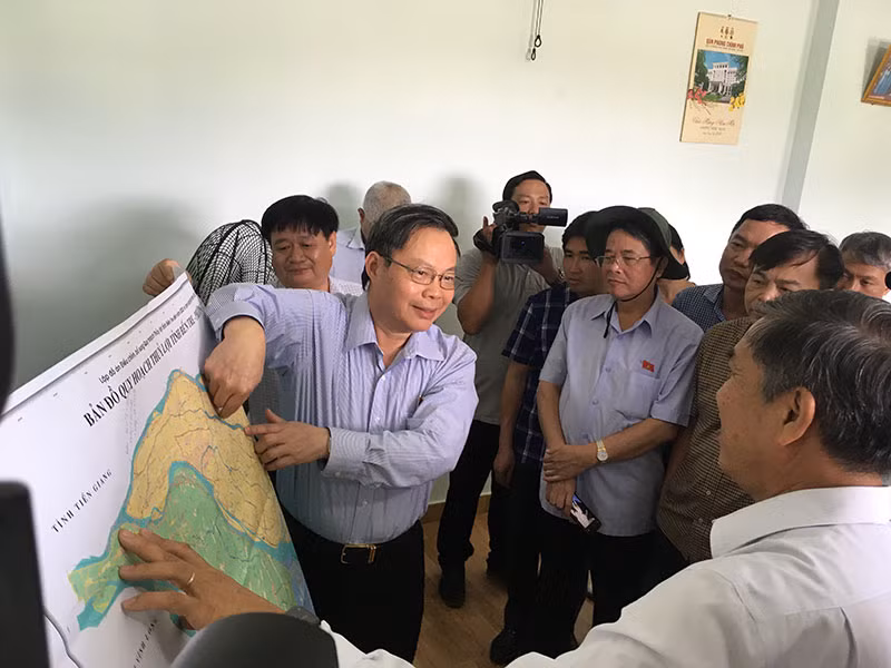 Đoàn công tác của Quốc hội làm việc tại Bến Tre -0