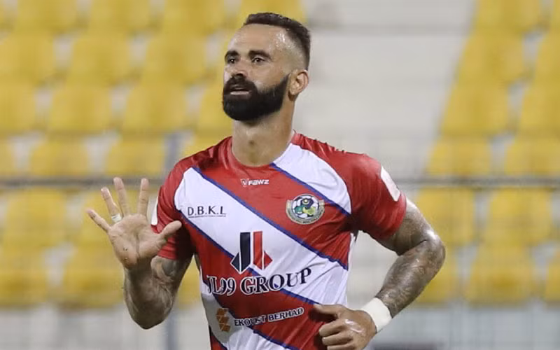 Tiền đạo Guilherme. (Ảnh: New Straits Times)