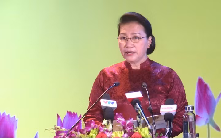 Chủ tịch Quốc hội Nguyễn Thị Kim Ngân dự lễ trao Bằng Tổ quốc ghi công -0
