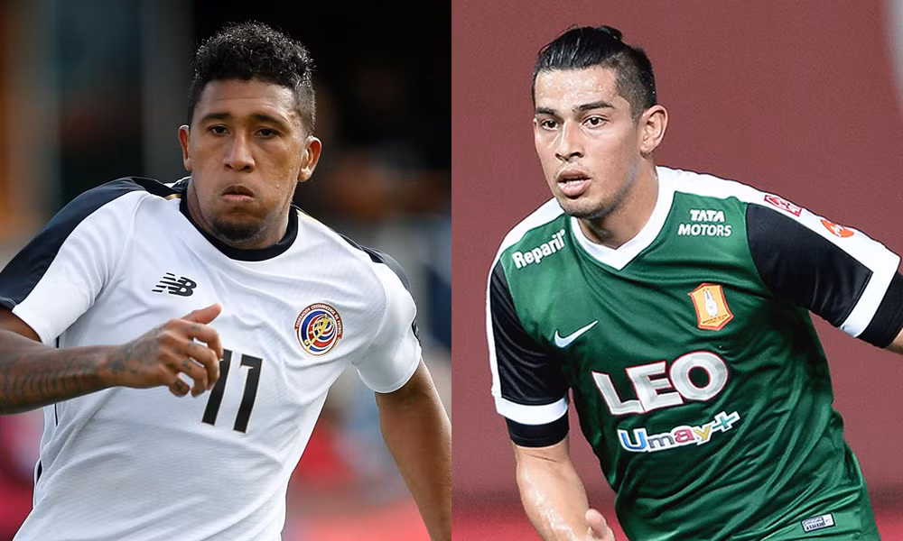 Jose Guillermo Ortiz (trái) và Ariel Rodriguez (phải) sẽ là những chiến hữu quan trọng của Công Phượng trên hàng công TP Hồ Chí Minh.