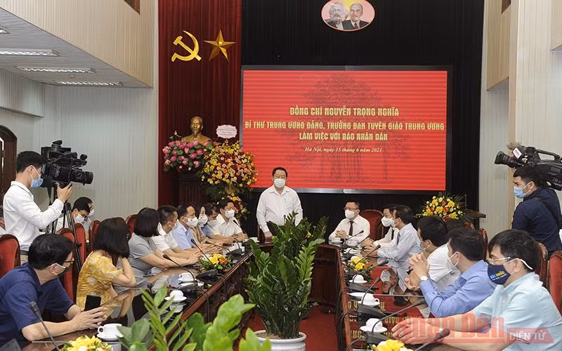 Xây dựng Báo Nhân Dân thành cơ quan báo chí mẫu mực và nhân văn hàng đầu của Đảng, Nhà nước -0