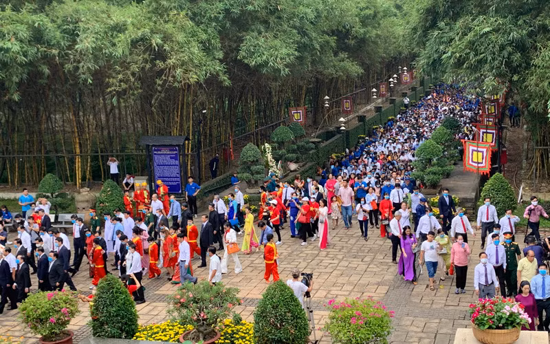 Tổ chức trọng thể Lễ Dâng hương tưởng niệm các Vua Hùng -0