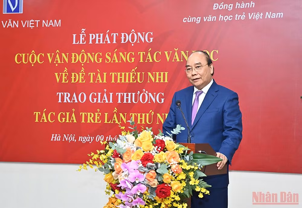 Lễ phát động cuộc vận động sáng tác văn học về đề tài thiếu nhi -0