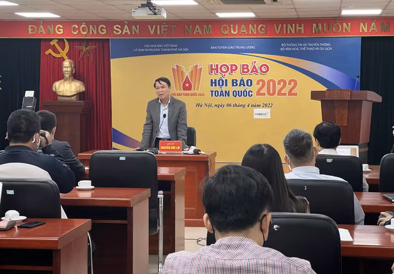 Hội báo toàn quốc năm 2022 sẽ diễn ra từ ngày 13-15/4, tại Hà Nội.